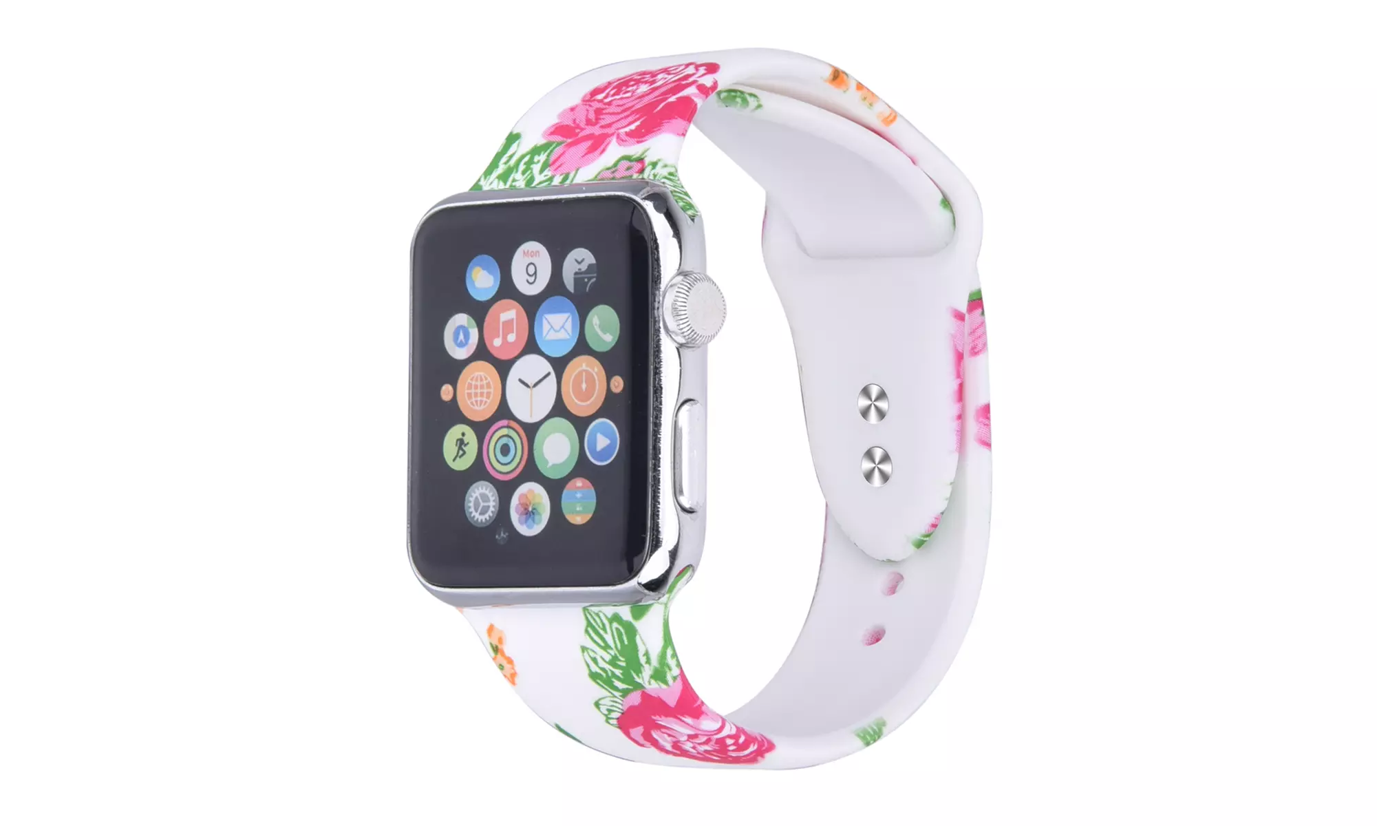Printed Silicone Sport Band for Apple Watch All Series 