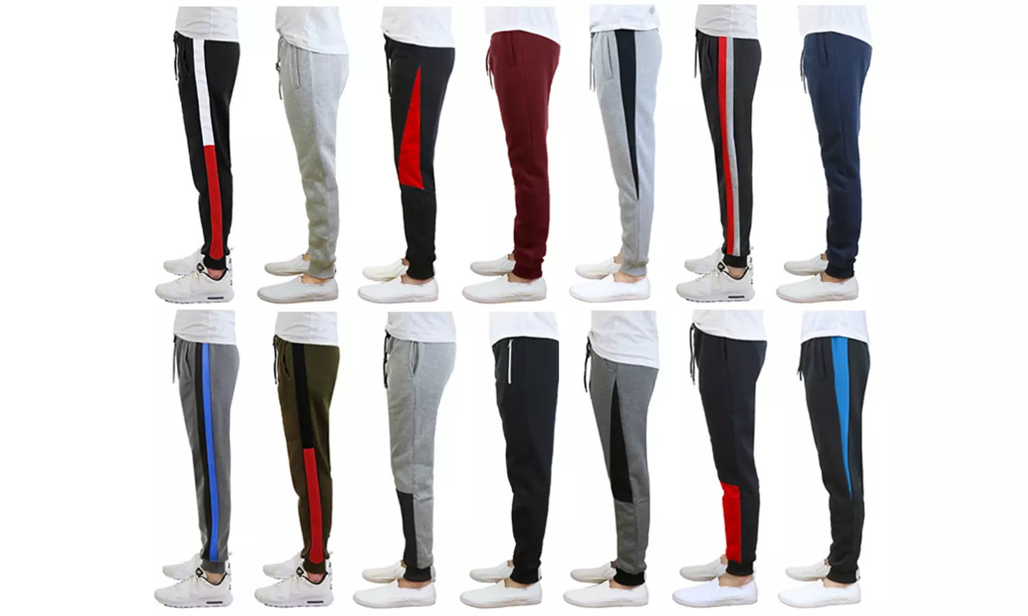 Men's Fleece Slim-Fit Jogger Sweatpants Mystery Deal