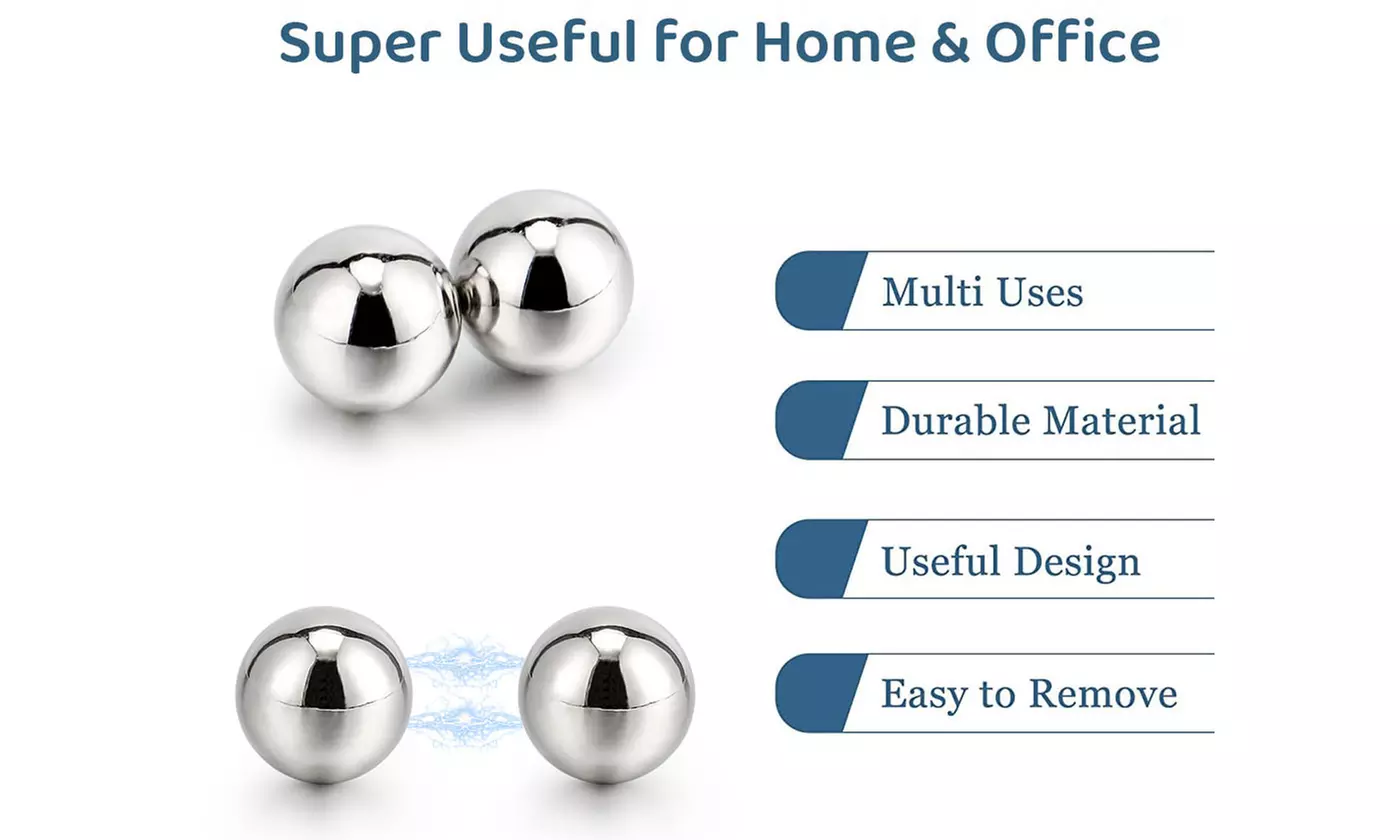4 PCS BDSM Powerful Magnetic Orbs Clitoris Nipple Clamps