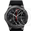 Image 1: 3-Pack Tempered Glass Screen Protector for Samsung Gear S3 Frontier Smart Watch