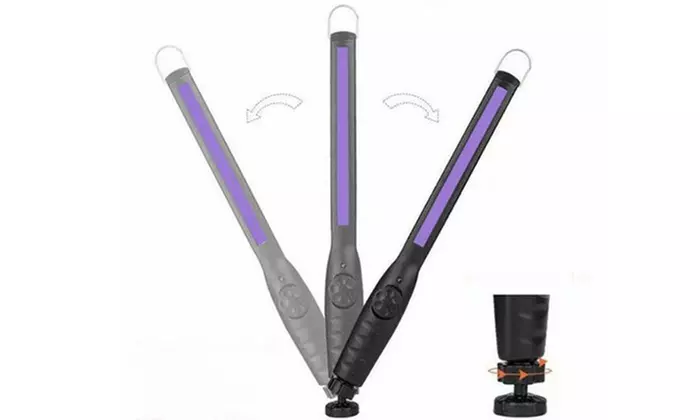 Portable UV Sterilizer Lamp USB Rechargeable Hand-held Ultraviolet Light - Primary Image