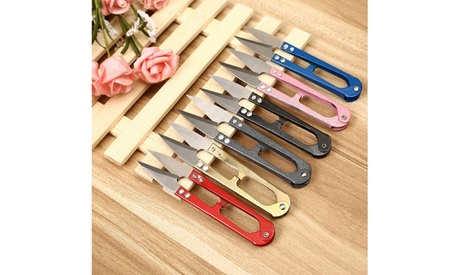 5Pcs Embroidery Sewing Snips Thread Cutter Scissors Nipper Thrum Yarn US Multi-color