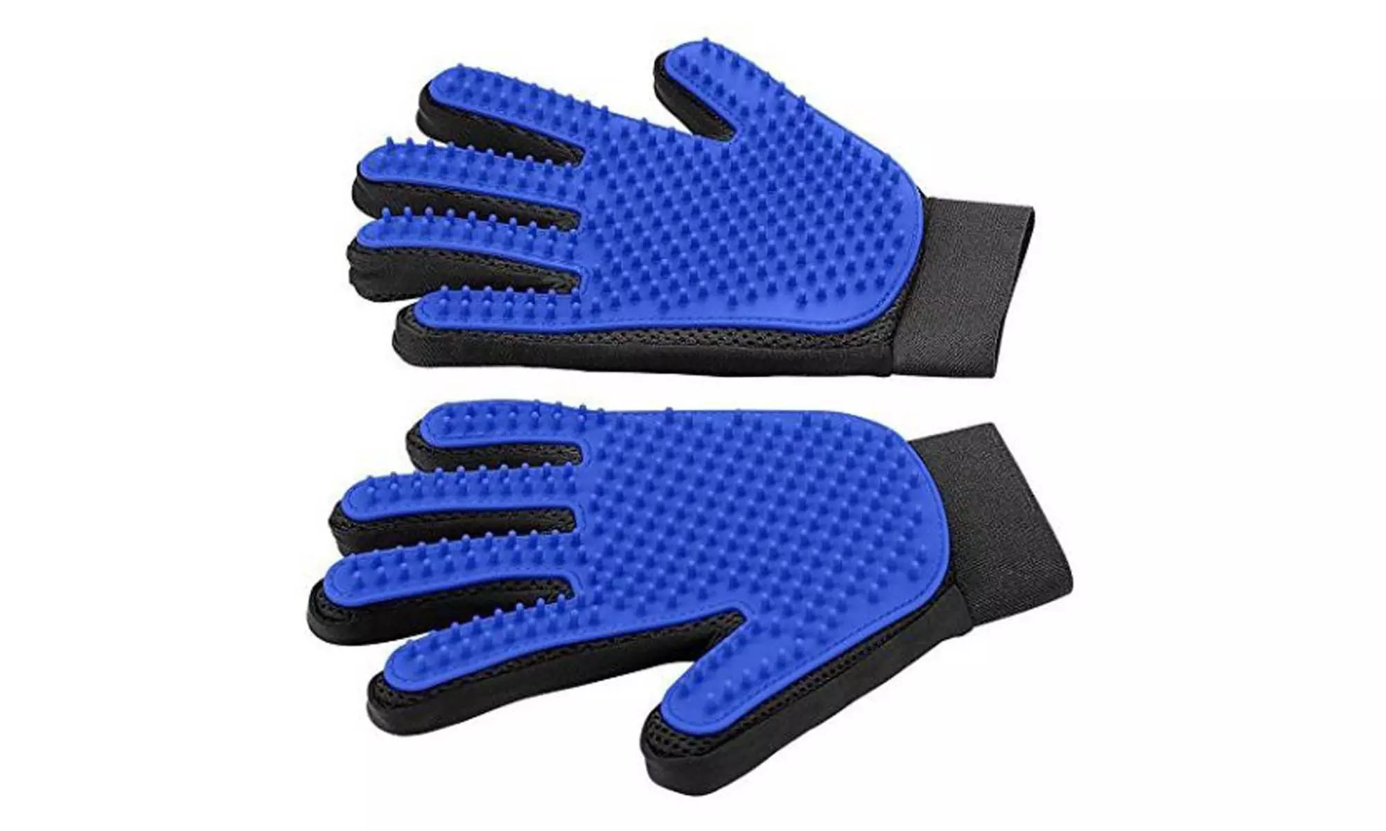 Pet Grooming Gloves Brush Dog Cat Hair Remover Mitt Massage 