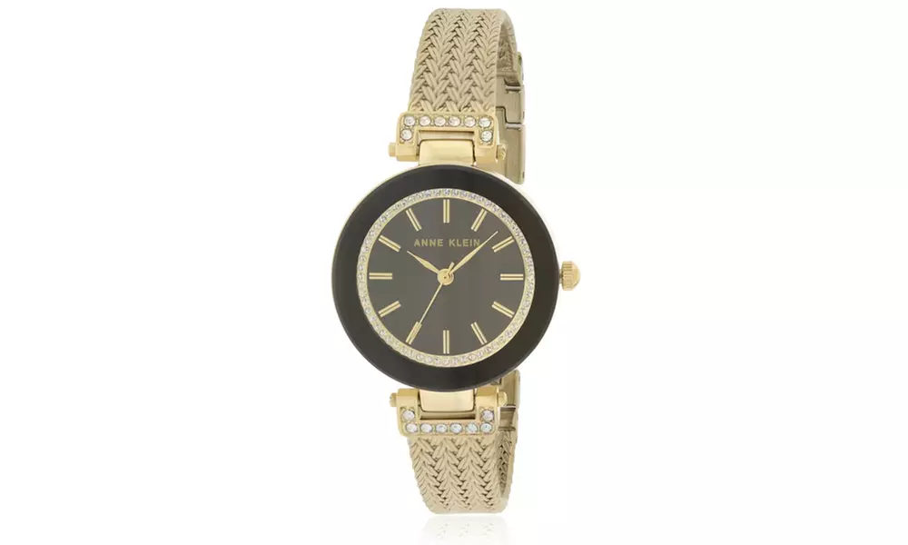 Anne Klein Gold-Tone Ladies Watch AK-1906BKGB - Primary Image