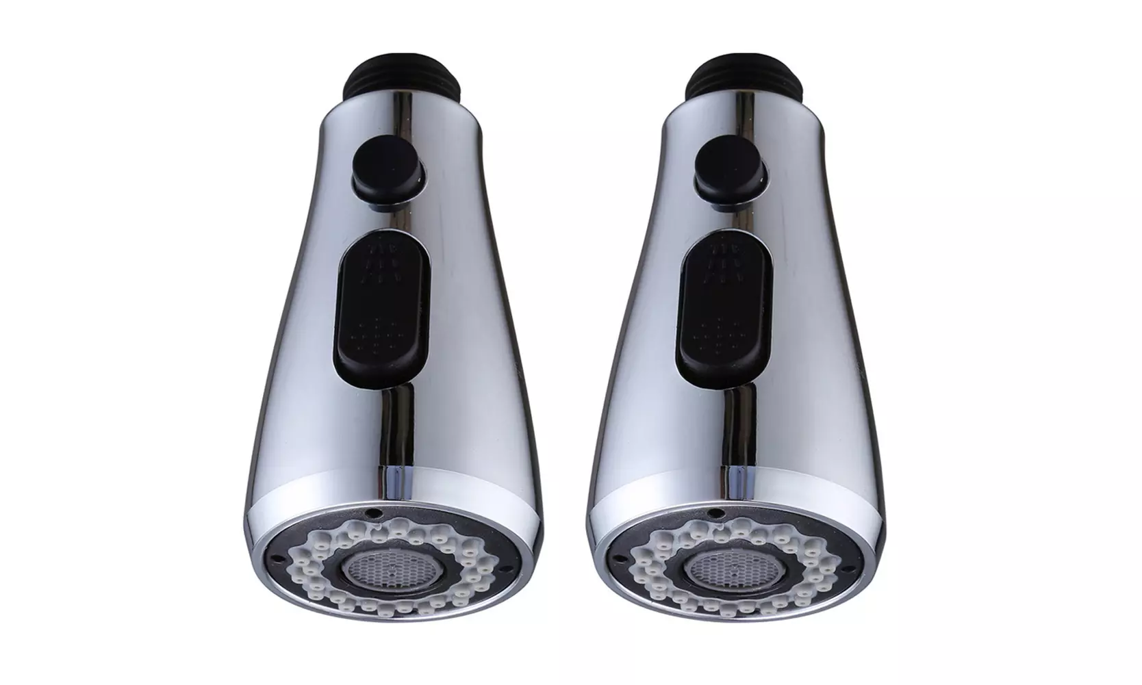 US 1-2 Pack Kitchen Faucet Spray Head 3-Mode Pull Down Out Nozzle Sprayer Parts