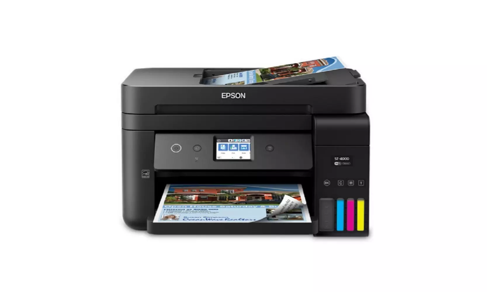 Epson WorkForce ST-4000 Color MFP Supertank Printer - Primary Image