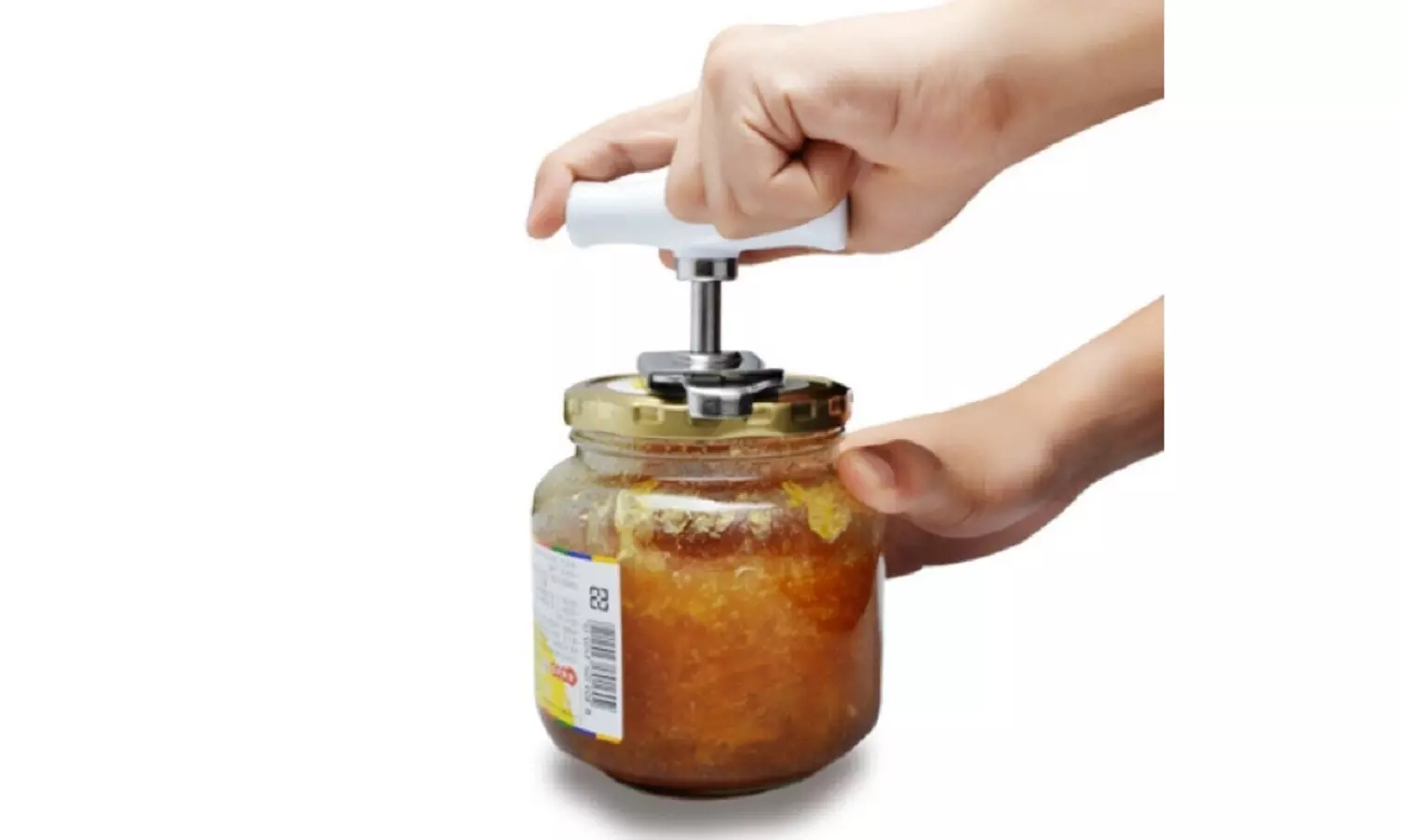 Easy-Grip Jar Opener Tool- Lid Opening for Weak Hand- Multipurpose Jar Wrench - Primary Image