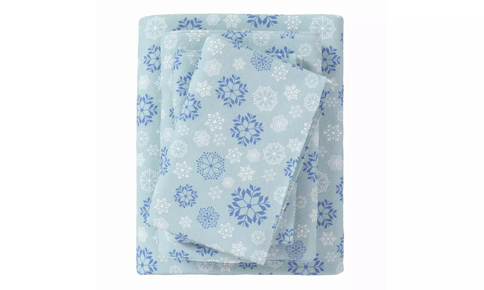 Turkish Cotton Winter-Theme Flannel Sheets Set