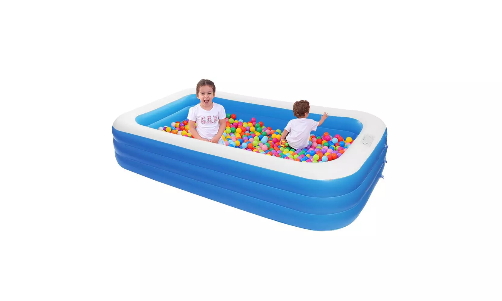 Inflatable Swimming Pool, Homech Inflatable Kiddie Pool - Second Medium