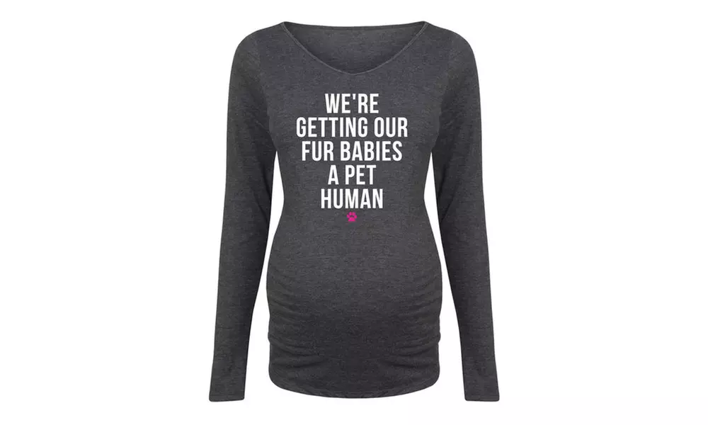Mom To Be Belly Laughs Maternity Tees - Primary Image