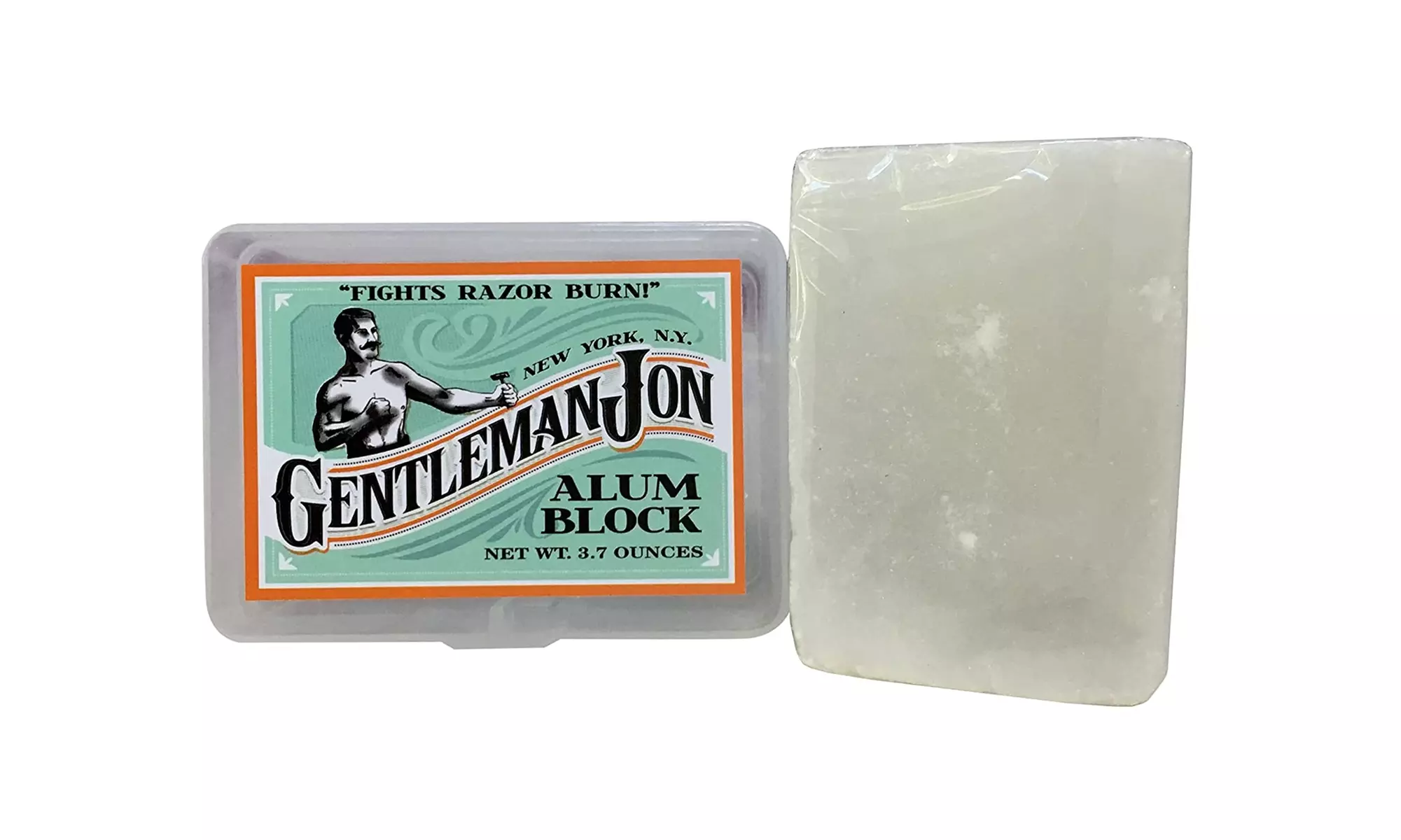Gentleman Jon Alum Block in Plastic Case - Primary Image