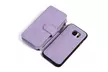Samsung Galaxy S7 Edge Luxury Coach Series Flip Wallet Case Lavender - Second Medium