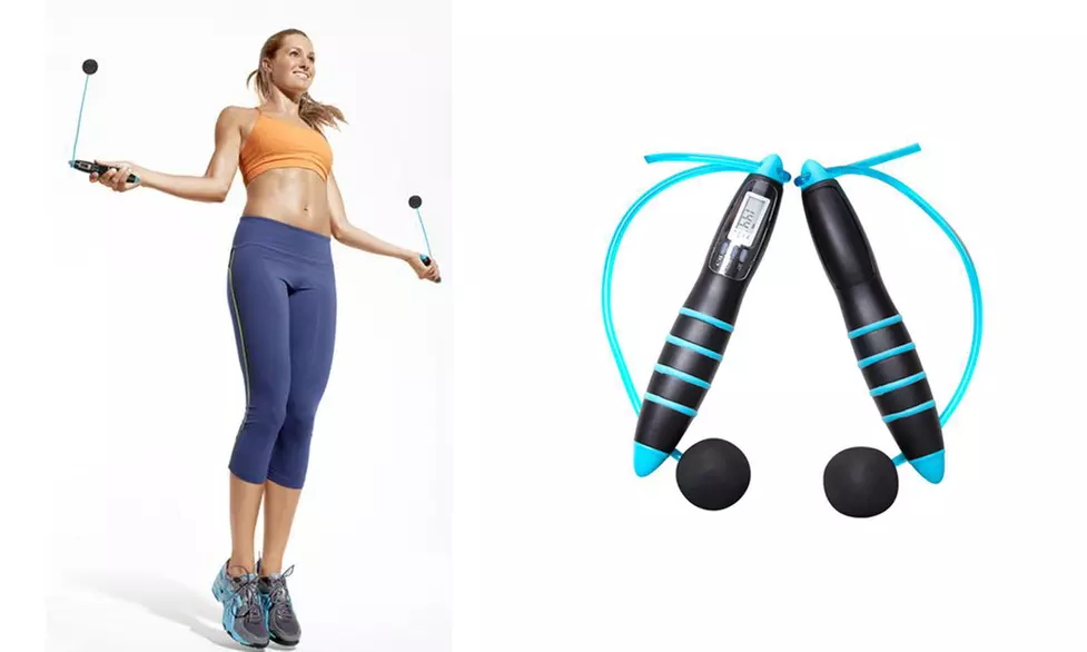 Cordless Skipping Calorie And Timer Jump Rope - Primary Image