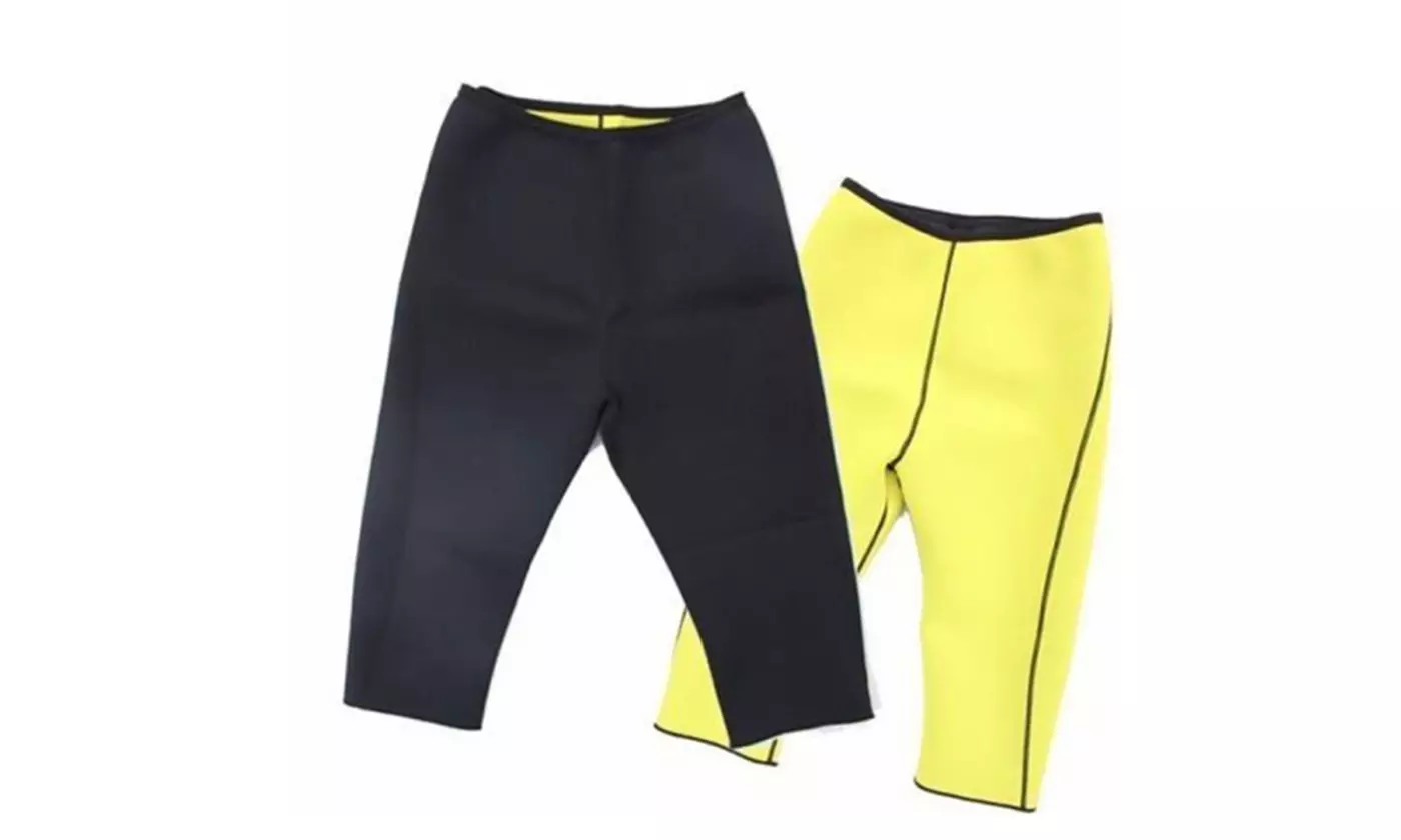 Women Slimming Leggings Yoga Pants Sweat Sauna Tummy Control For Weight Loss