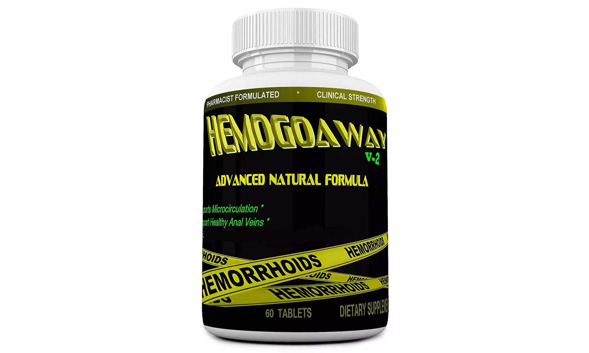 HEMOGOAWAY Natural Hemorrhoid Treatment and Pain Relief Pills. - Primary Image