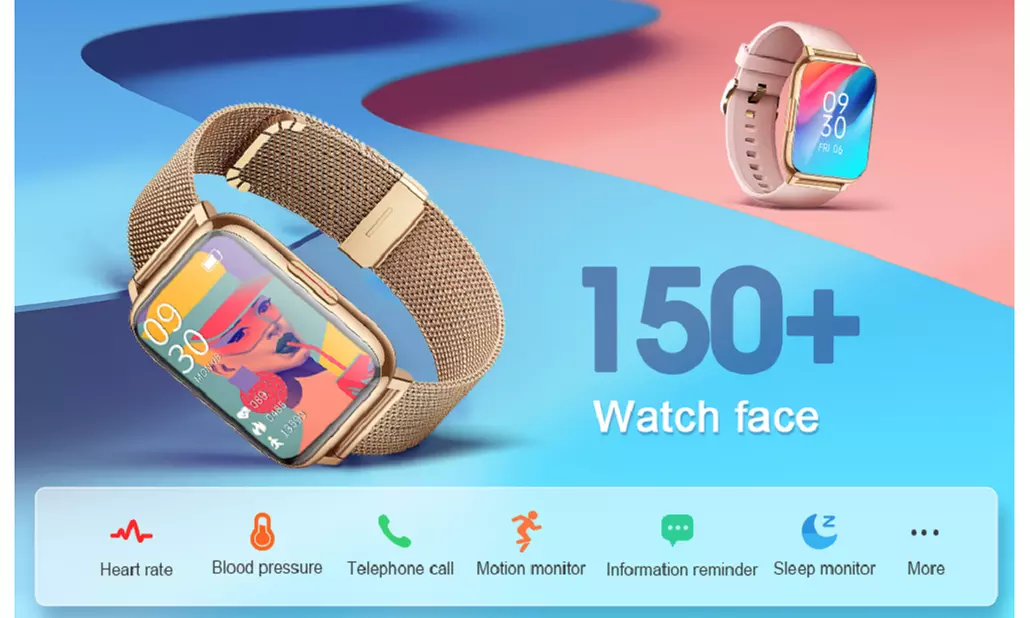 Smart Watch with Text and Call and Notification - Second Medium