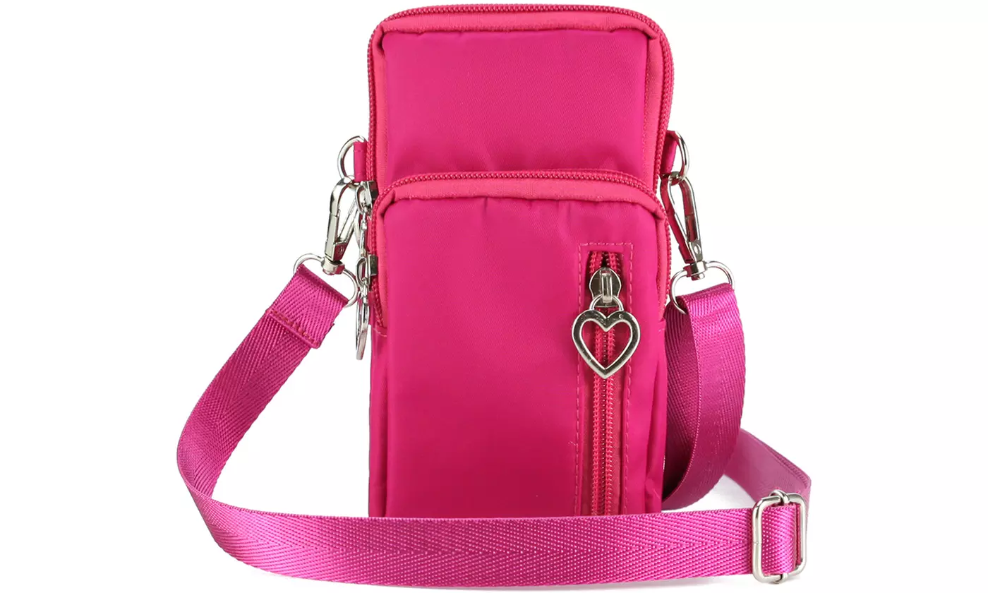 Small Cell Phone Purse  Bag Cross Body Wristlets Strap Wallet Pouch