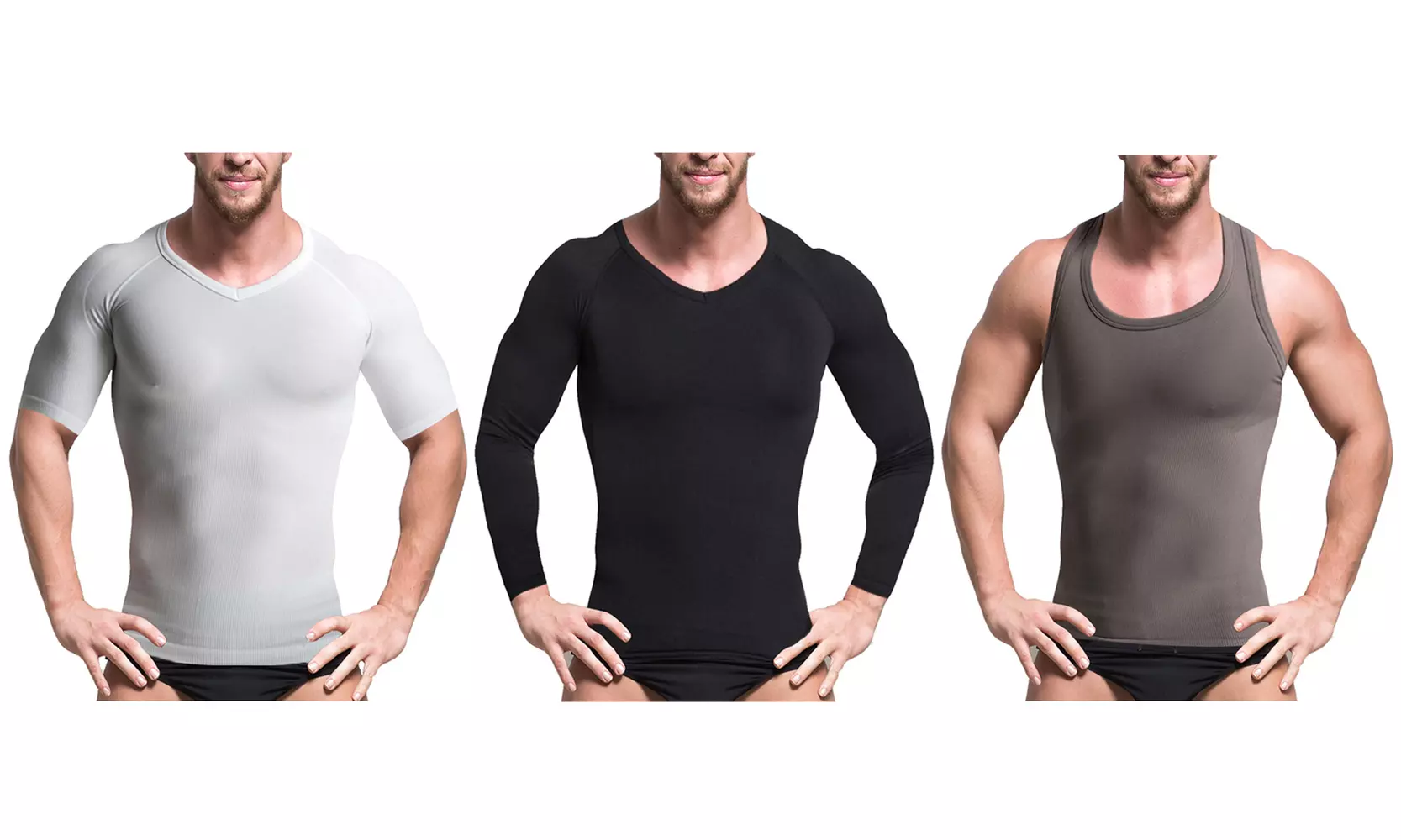 Men's Compression and Core Support Shirt Collection 