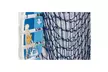 Nautical Fish Netting Cotton Sea Beach Fishing Net Home Decor Blue 79" x 60" - Second Medium