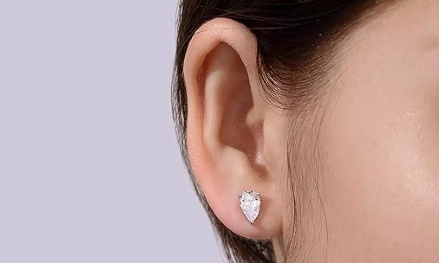 925 Sterling Silver Crystal Stud Earrings Made With Swarovski - Multiple Options