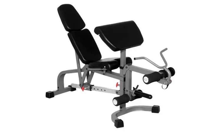 XMark Fitness XM-4419 FID Weight Bench with Leg Curl and Preacher Curl - Primary Image