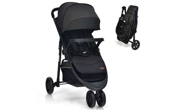 Jogging stroller outlet system