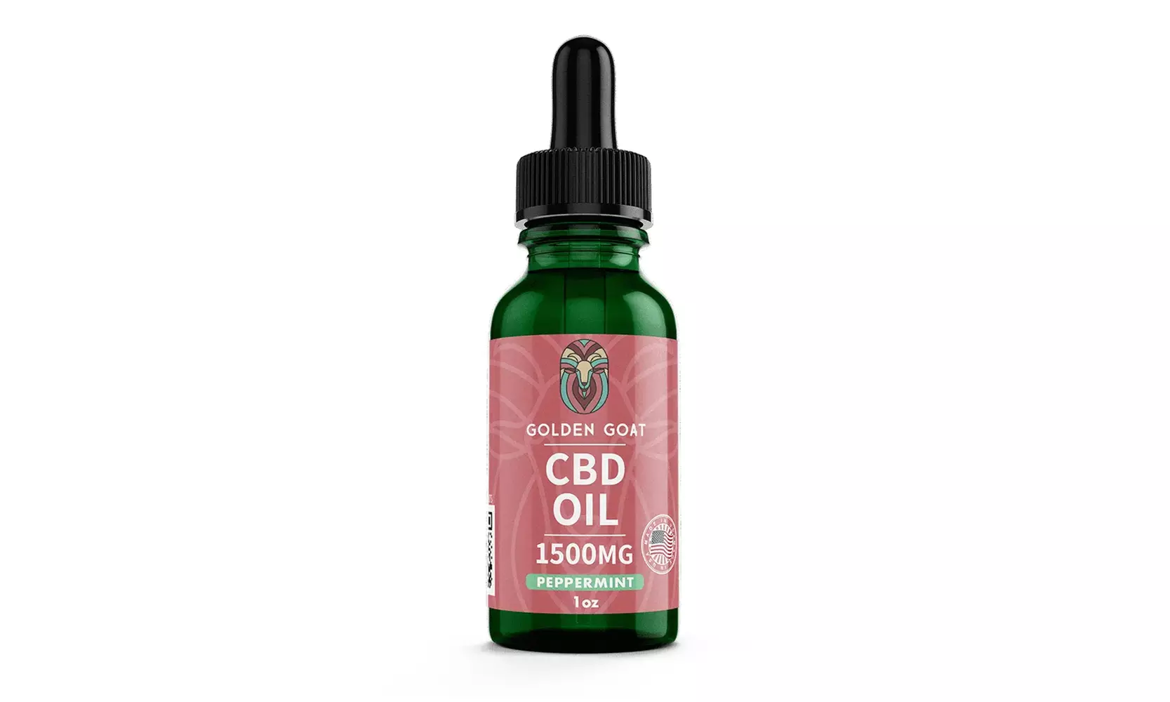 Golden Goat Premium Grade CBD Oil Tinctures 1000MG - 1500MG 