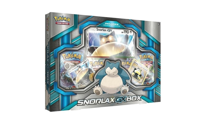  Pokemon TCG: Snorlax GX Box Card Game : Toys & Games