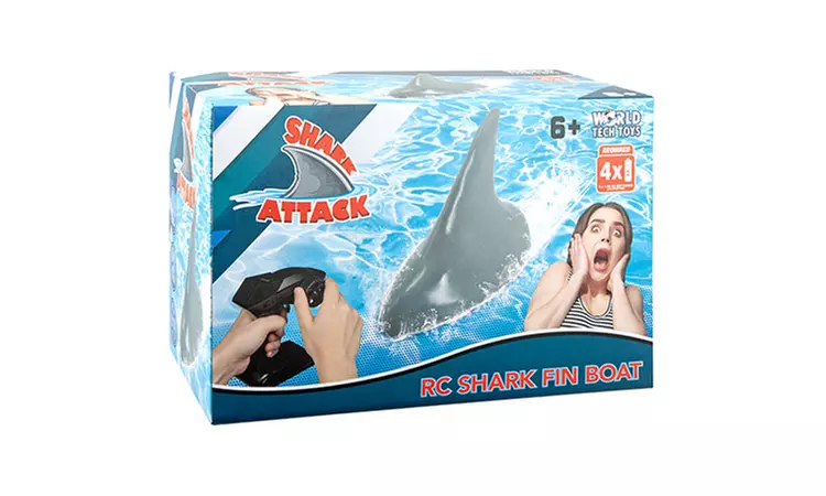2.4GHz RTR Electric Crocodile Head or Shark Fin RC Speed Boat - Second Medium