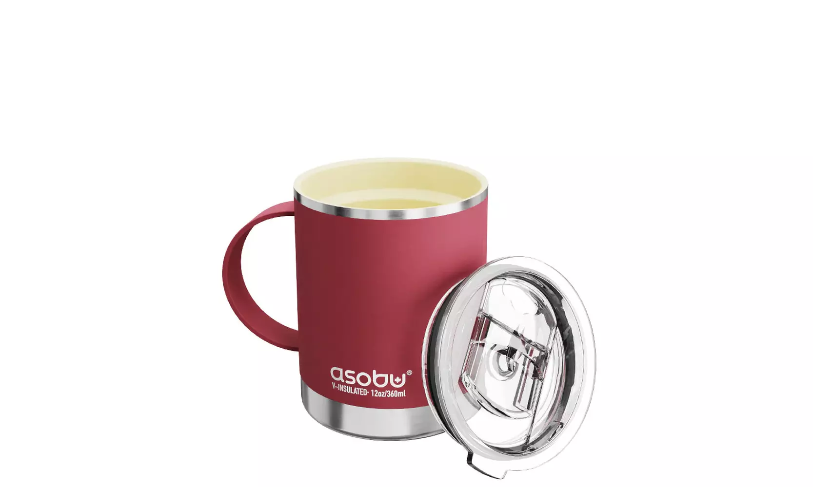 Asobu Ultimate Stainless Steel Ceramic Inner Coating Insulated Coffee Mug