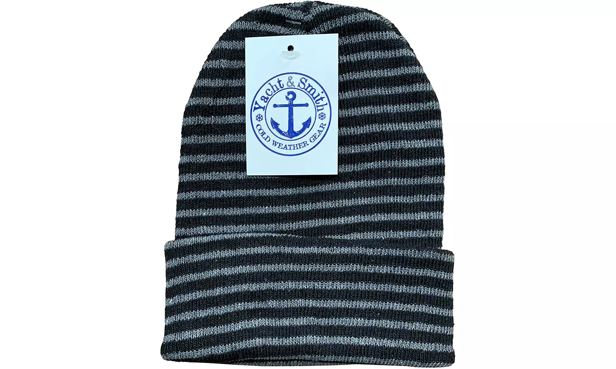 12 Pairs of Yacht & Smith Winter Beanie Hats, Mens Womens