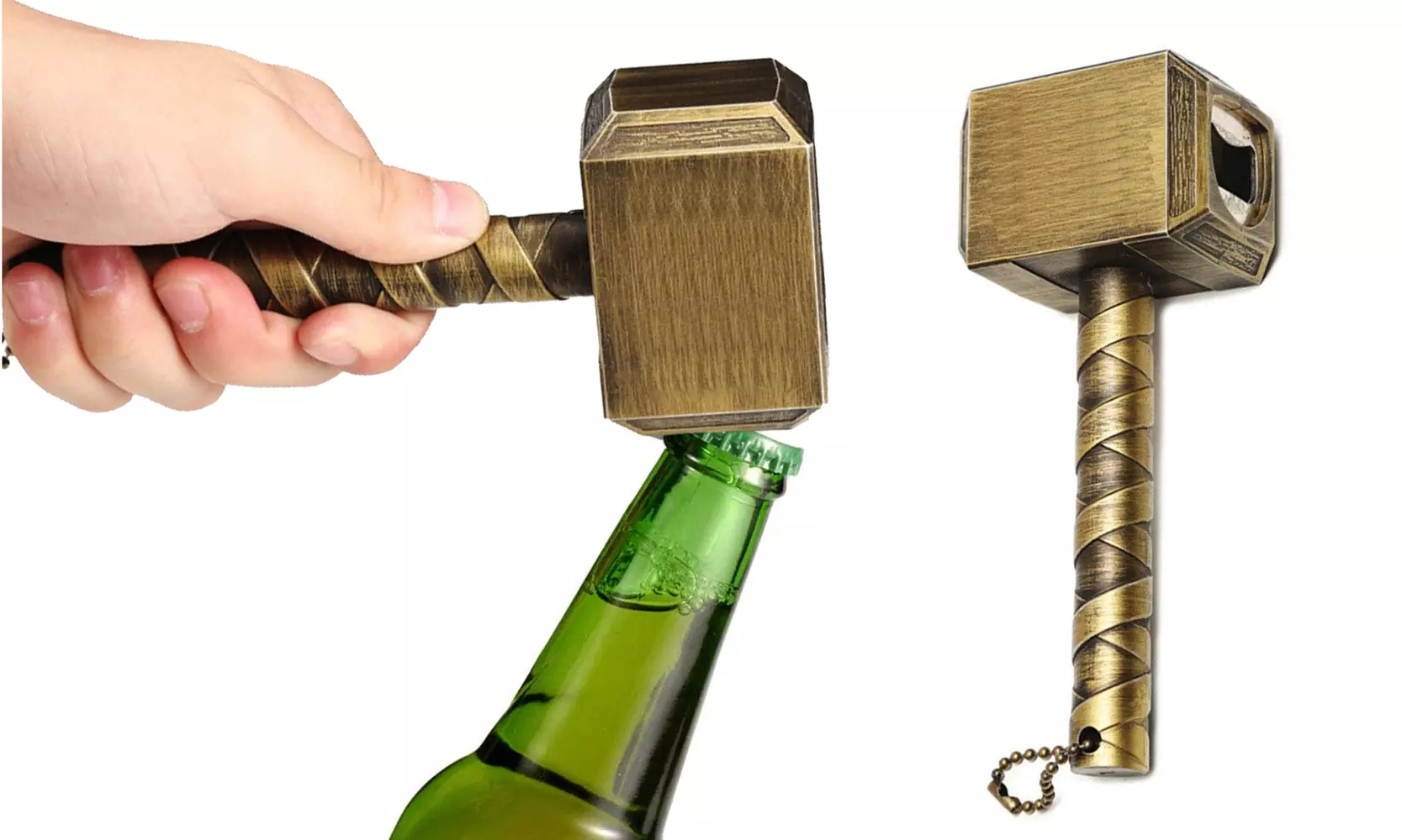 Thor Hammer Mjolnir Inspired Bottle Opener  - Second Medium