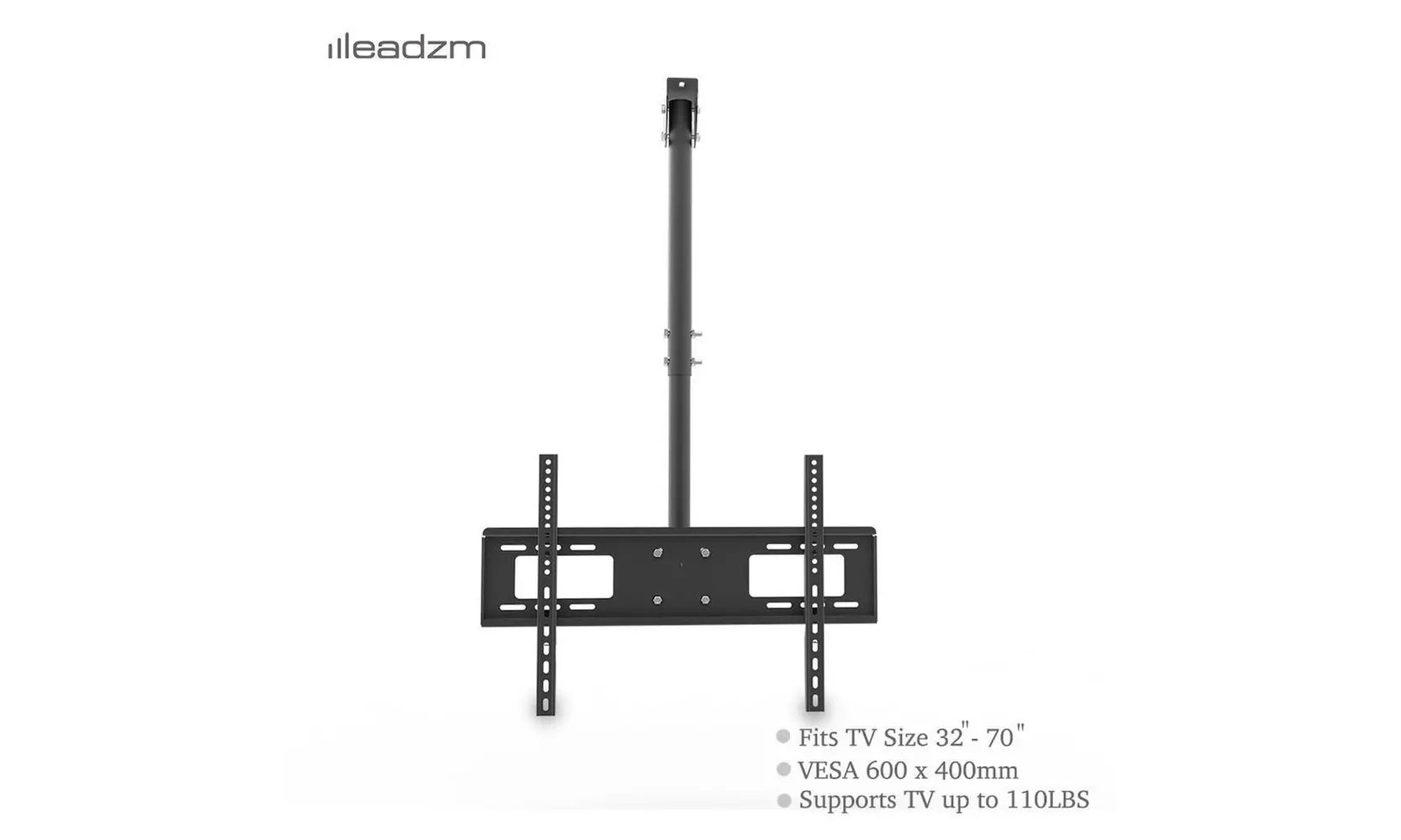 Ceiling Mount TV Wall Bracket Roof Rack Pole Retractable For 32"-70" Flat Screen - Second Medium