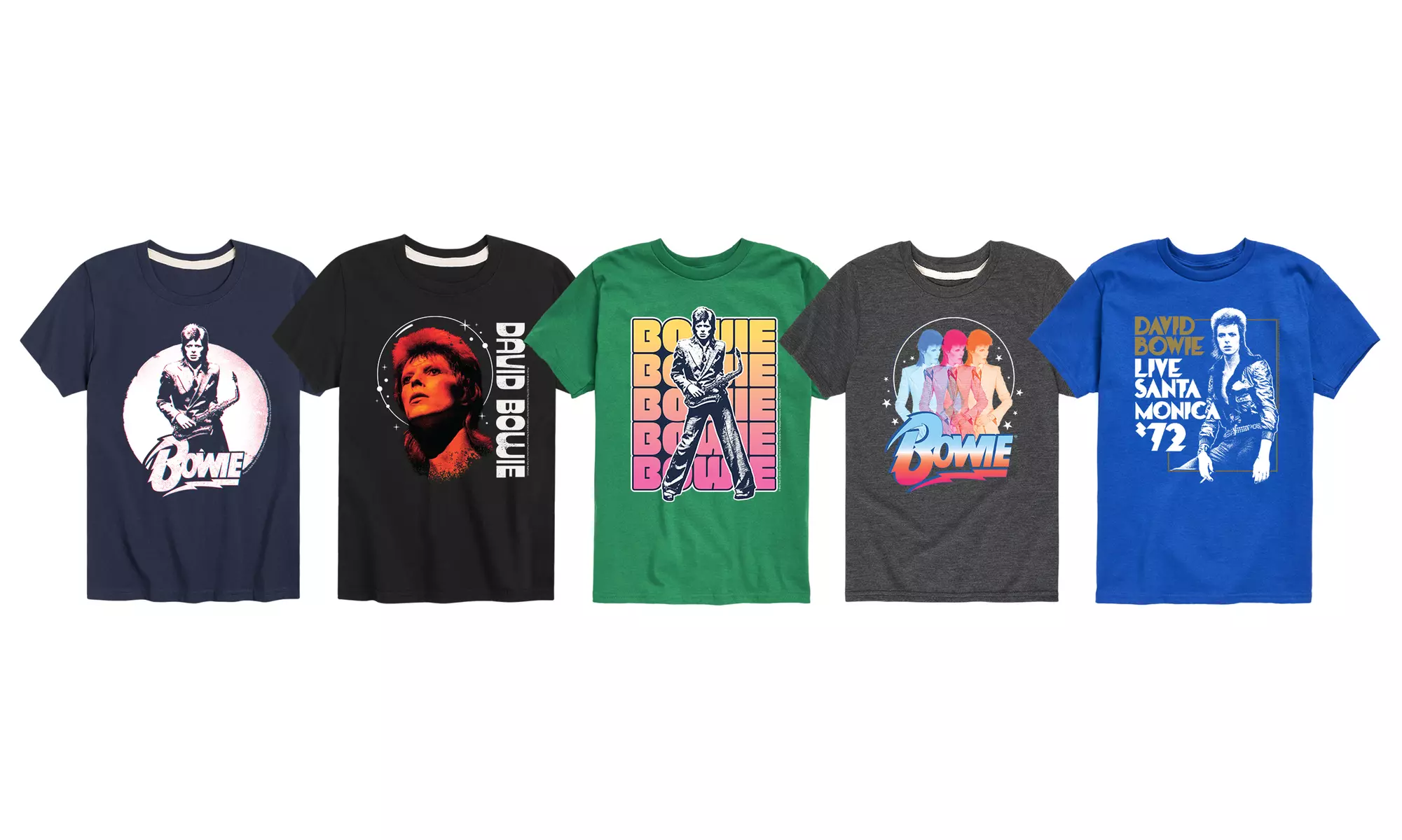 David Bowie Kid's Music Graphic Tees Officially Licensed - Primary Image