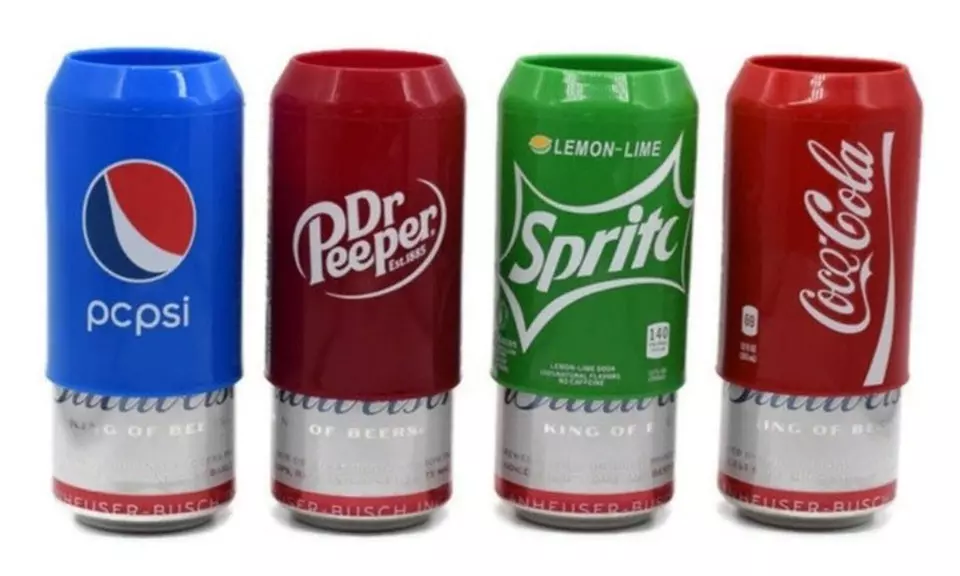 Silicone Sleeve Hide a Beer Can Cover 4 Pack - Second Medium
