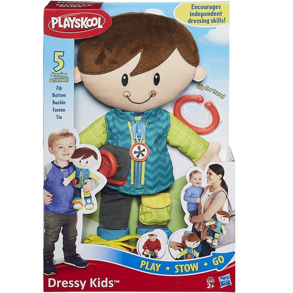 playskool classic dressy kids boy plush toy