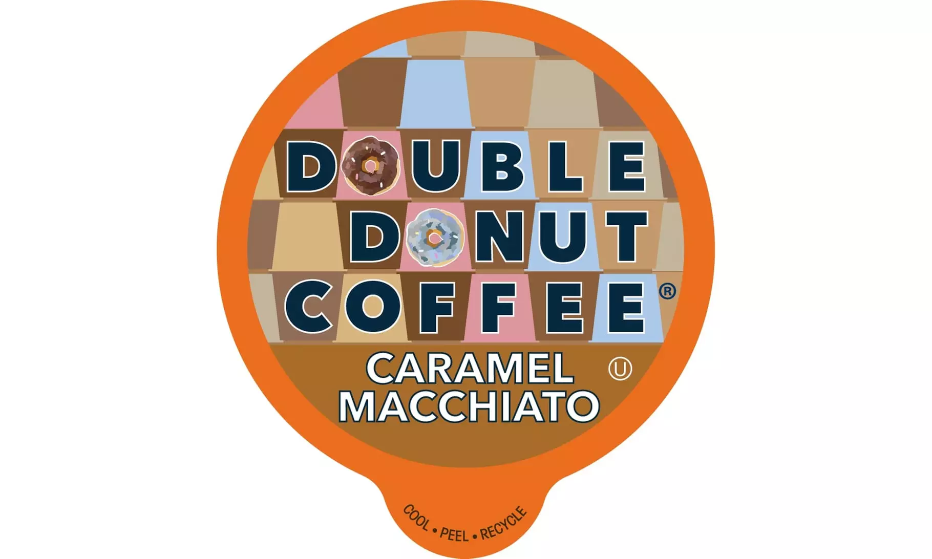 Double Donut Caramel Macchiato Coffee for Keurig K-Cup Brewers, 24 or 80 Count