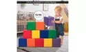 Costway 12-Piece 8' PU Foam Big Building Blocks Soft Blocks Set For Kids