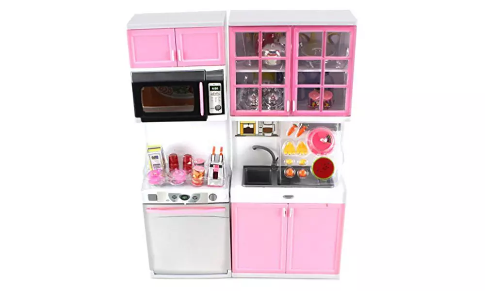 Modern Kitchen 16' Toy Kitchen Playset - Primary Image