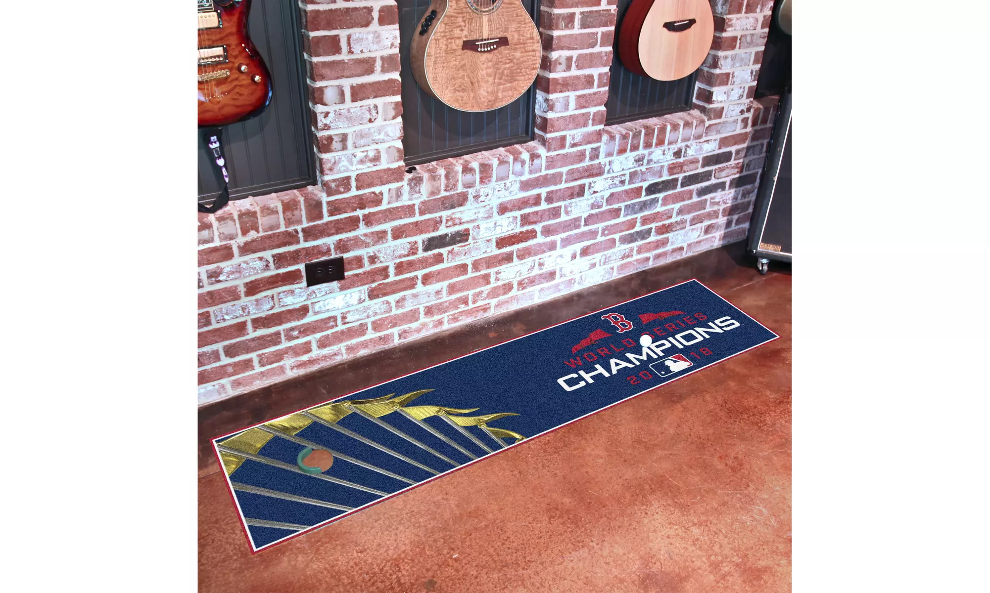 2018 MLB World Series Champions Boston Red Sox Putting Practice Mat - Primary Image