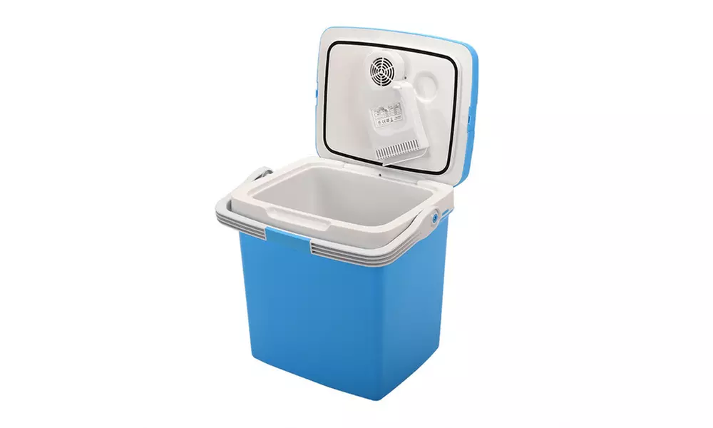 Travel Car Fridge 12v Portable Cooler Warmer Electric Small Camping Can Holder - Primary Image