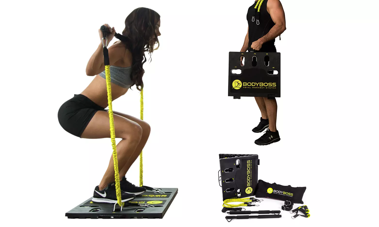 BodyBoss Home Gym 2.0 - Full Portable Gym Home Workout Package - Primary Image