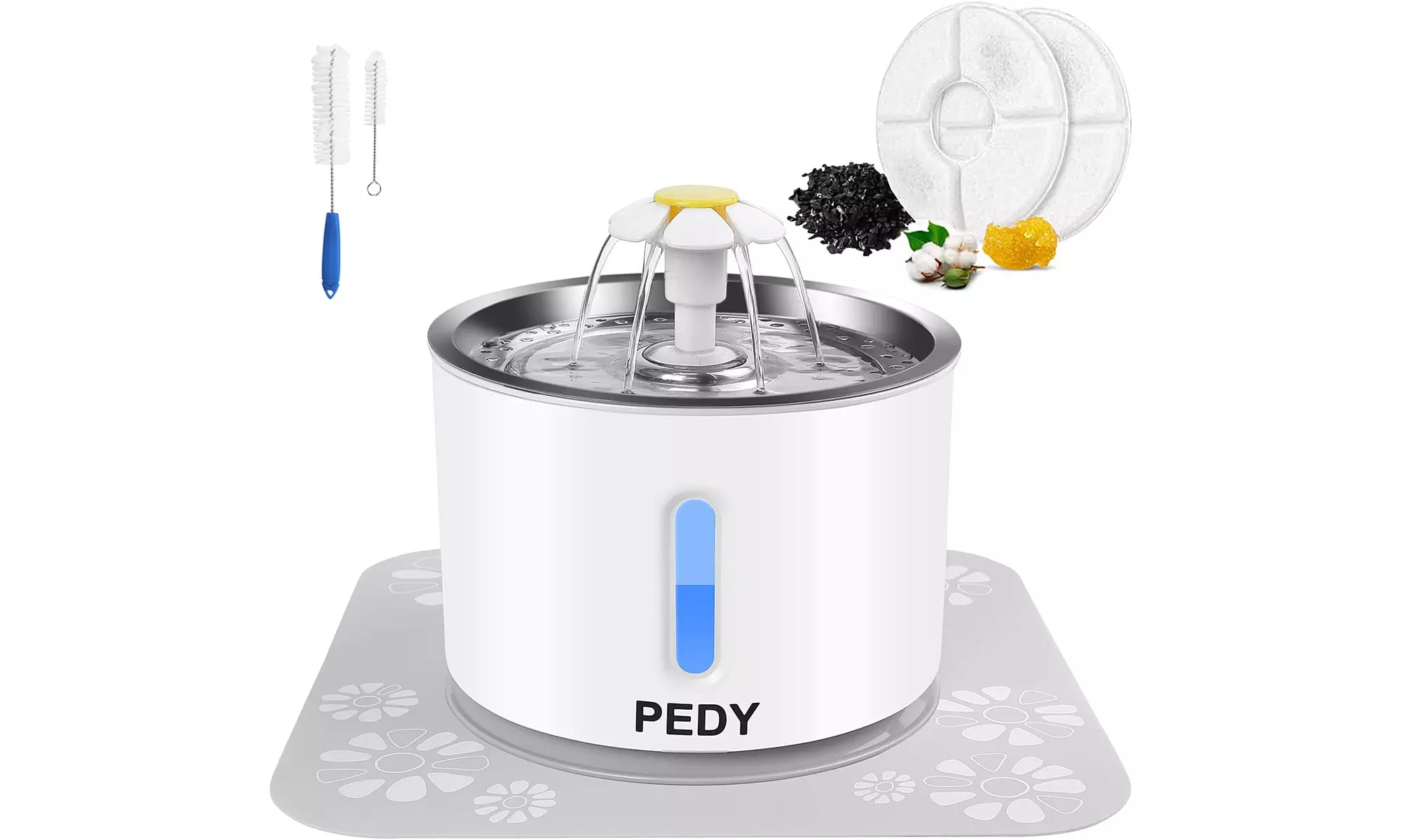 Cat Water Fountain, 2.4L Automatic Pet Fountain - Second Medium