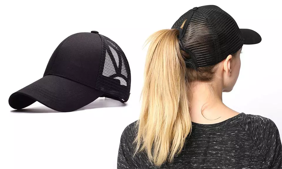 Ponytail Baseball Cap Hat