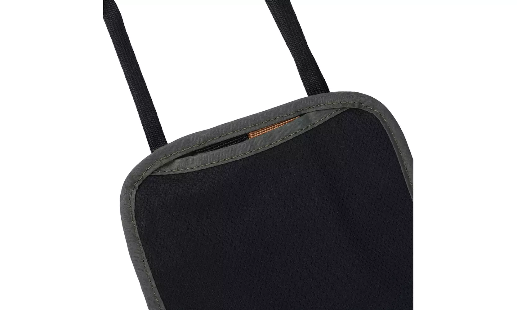 RFID Neck Wallet Passport Holder & Travel Pouch w/ RFID Blocking-Black