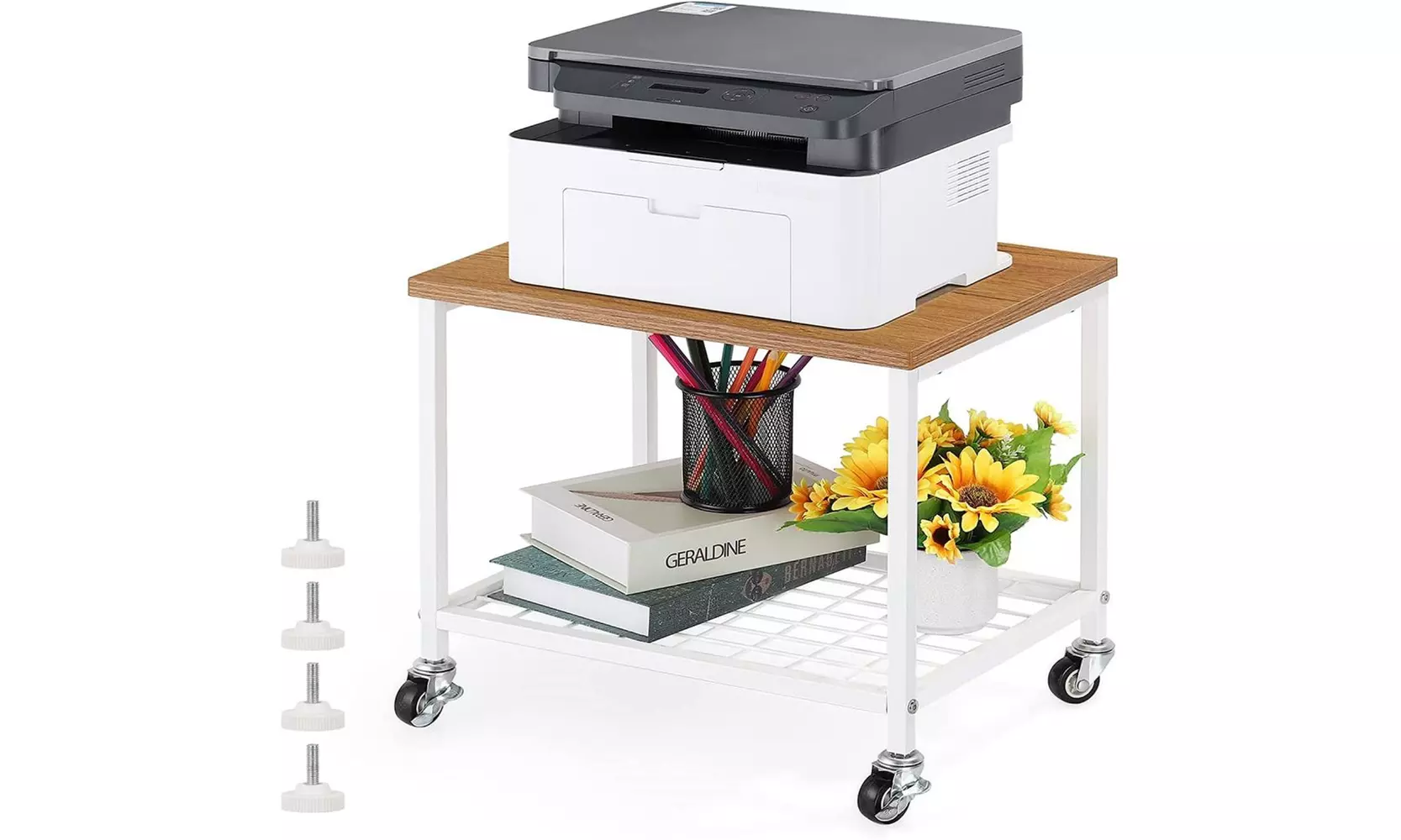 Printer Stand Rack,Microwave Oven Stand,Kitchen Rack for office, Kitchen - Primary Image