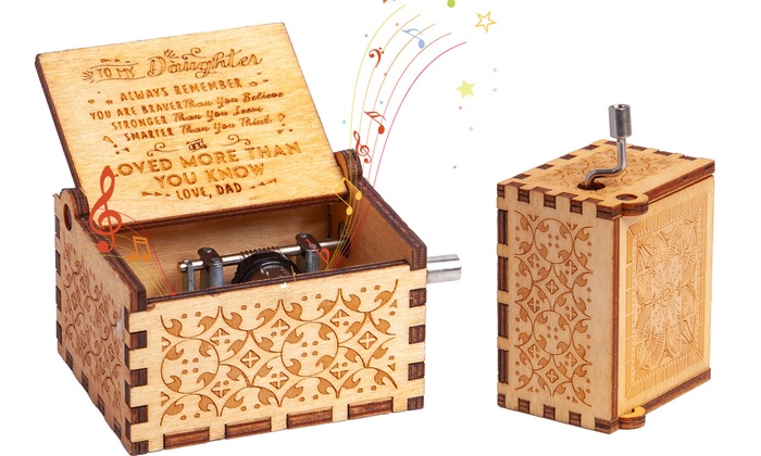 daughter wooden music box