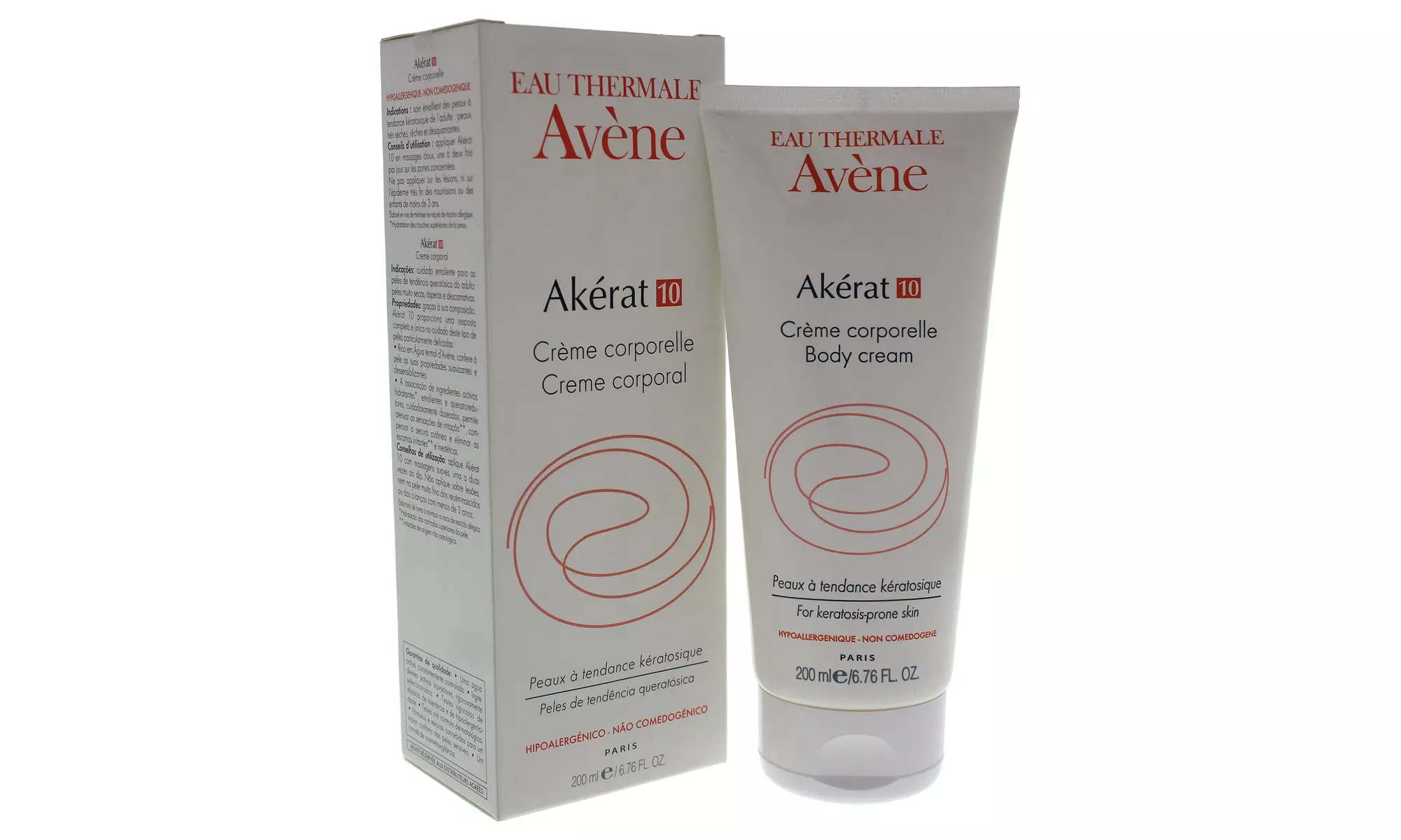 Avene Akerat 10 Body Cream for Women - Primary Image