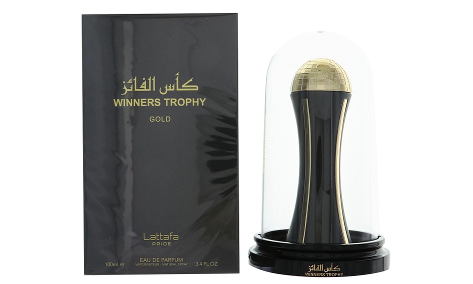 Lattafa Winners Trophy Gold Eau de Parfum for Men or Women 3.4 Fl. Oz.