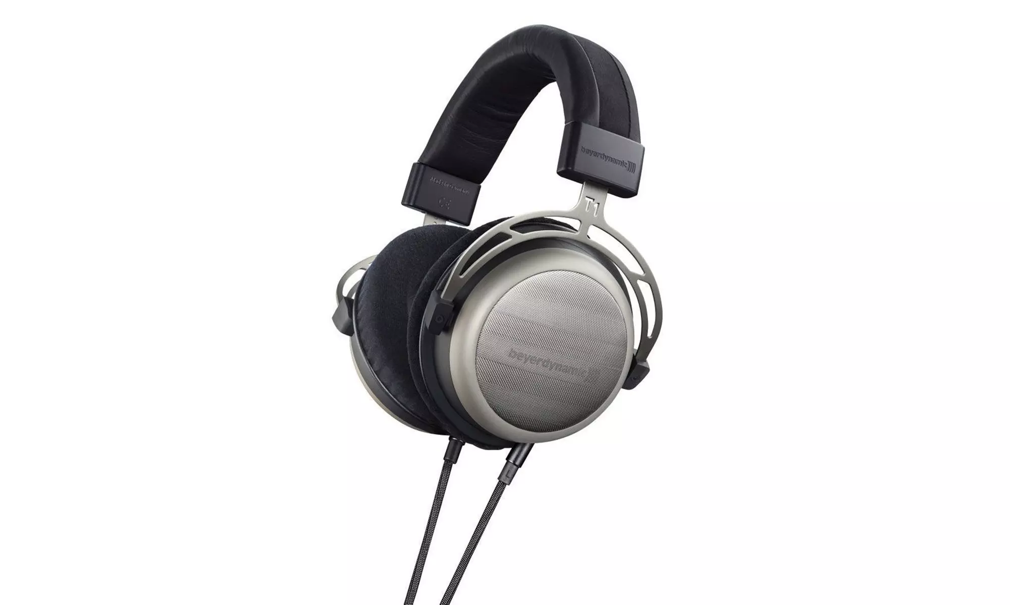 Beyerdynamic T1 Generation 2 Headphones (Black/Silver) - Primary Image